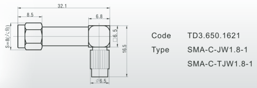  sma-c-jw1.8-1,sma-c-tjw1.8-1